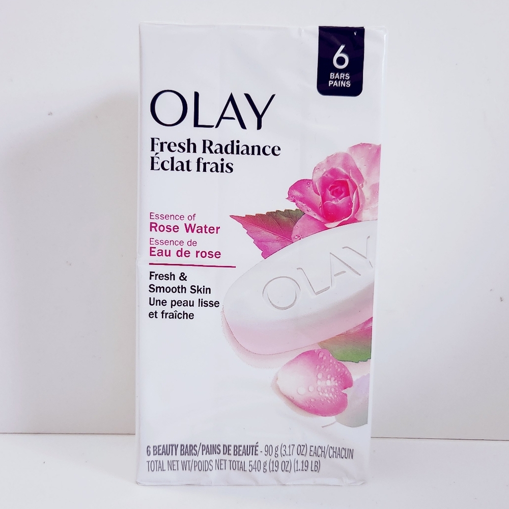 🐢2/$15 Olay Fresh Radiance Bar Soap Rose Water